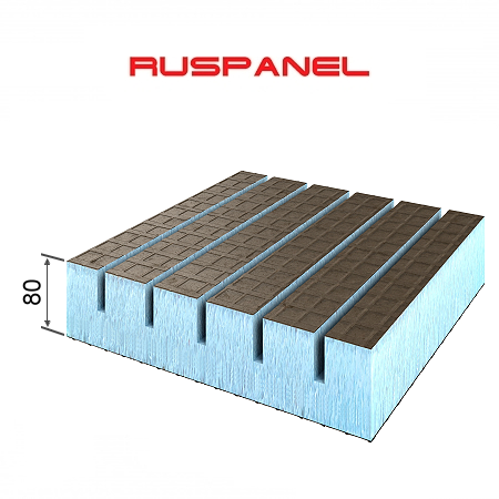 Реал продольная 2500х600х80
